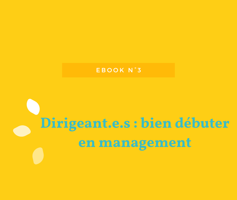 Ebook 3 – Dirigeant.e.s : débuter en management