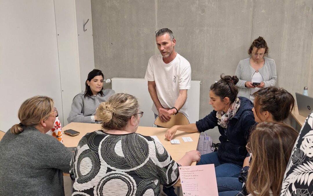 Atelier CHU Grenoble : La ludopédagogie en management