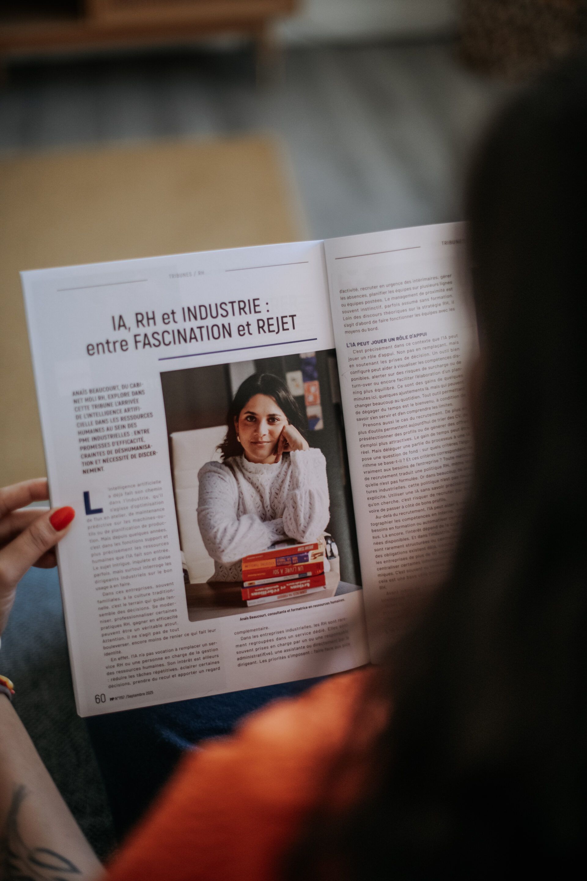 Article de presse : IA, RH et industrie entre fascination et rejet